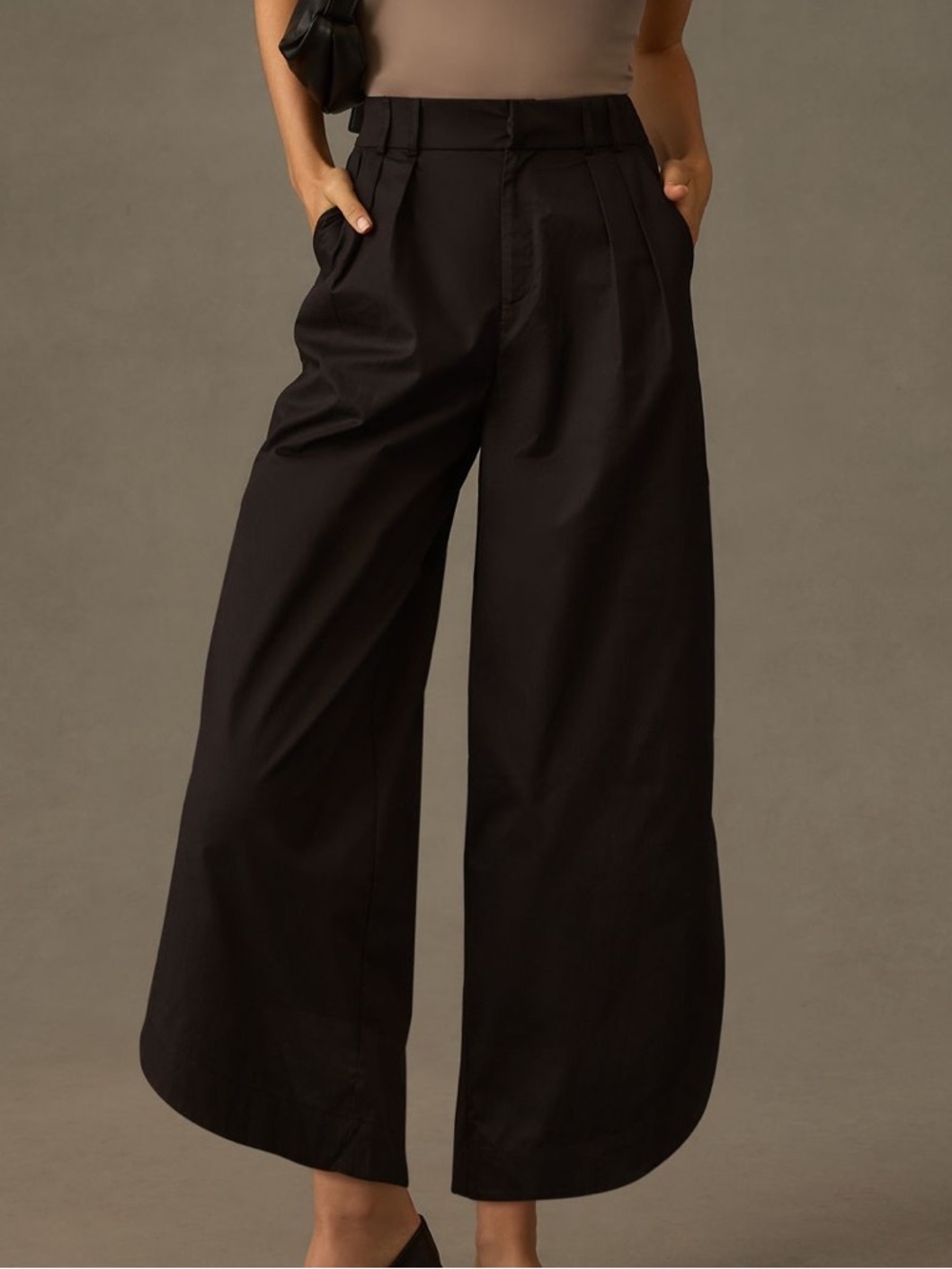 MARE MARE Curved-Hem Chino Pants